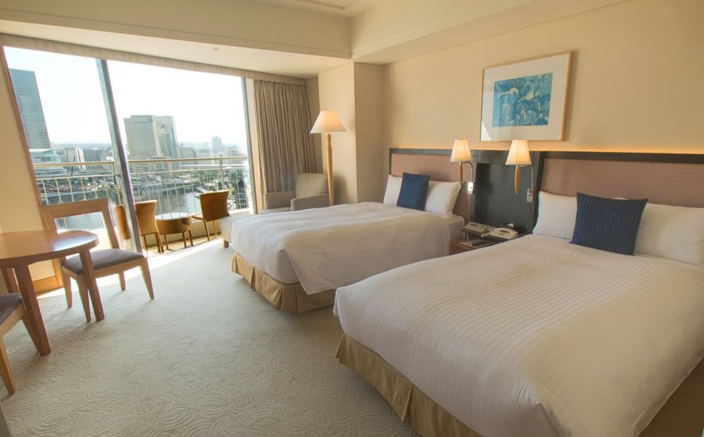 落ち着いた空間の「エグゼクティブツイン パークビュー」