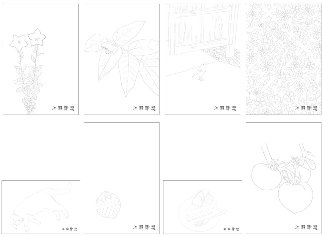 この中からランダムで２枚お送りいたします。