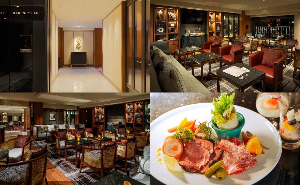 ゆったりと落ち着ける空間の「Regency Club Lounge」