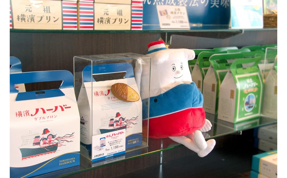充実した横浜土産コーナーもあります！