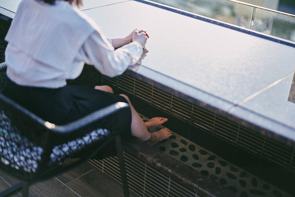 足湯（イメージ）