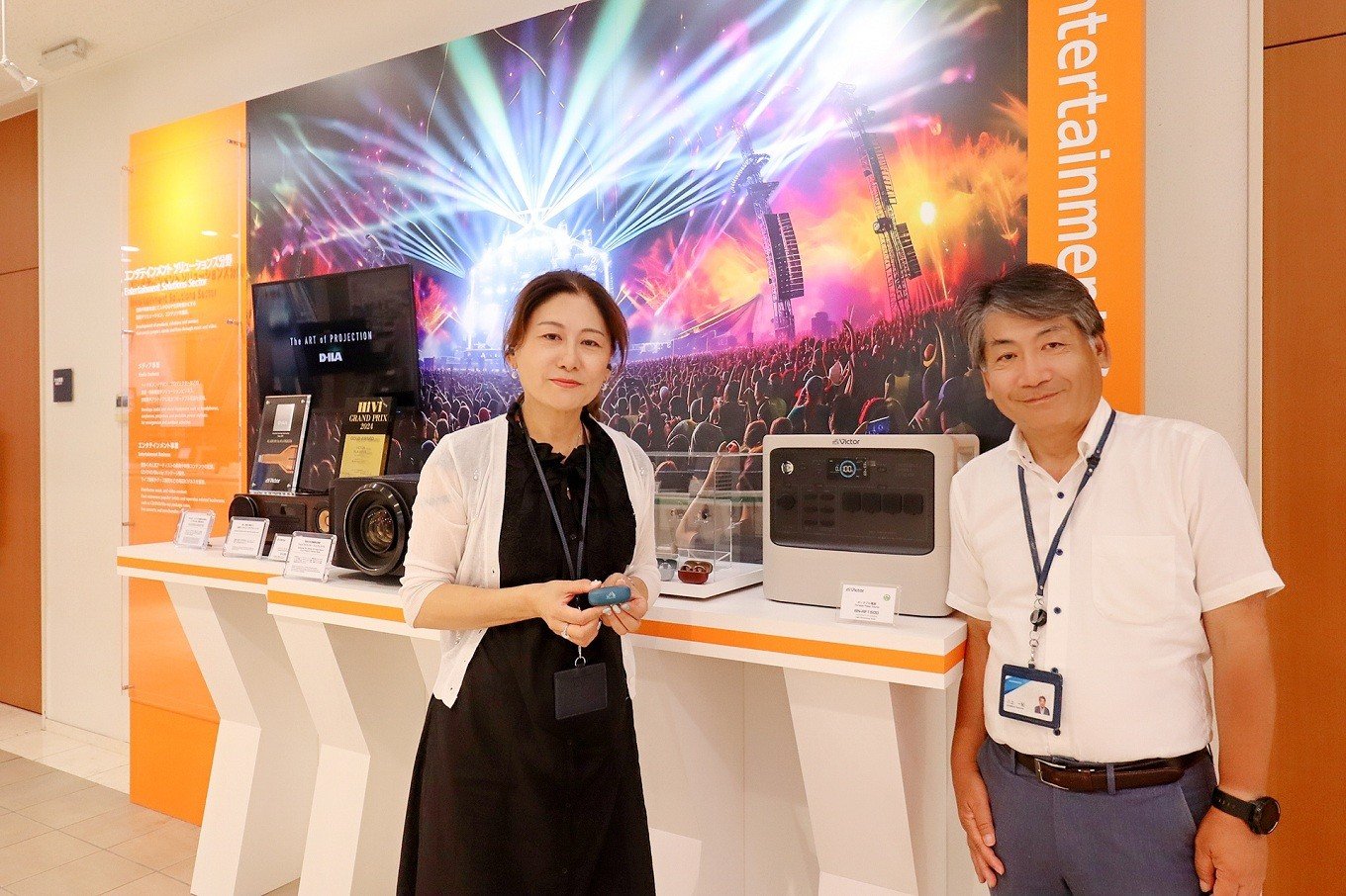 取材をお受けいただいた早川厚子マネージャーと、川上一紀さん