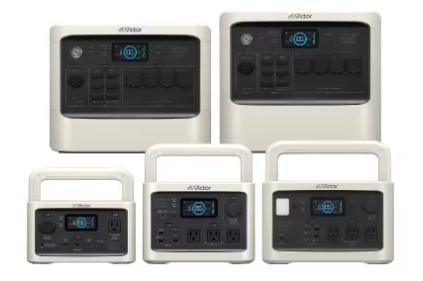 ポータブル電源は5種類。用途に合わせてチョイスできます！