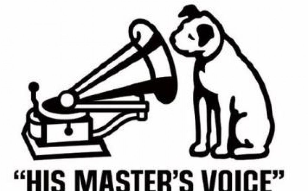 ファンにはたまらないビクターの犬「ニッパー」のロゴマーク