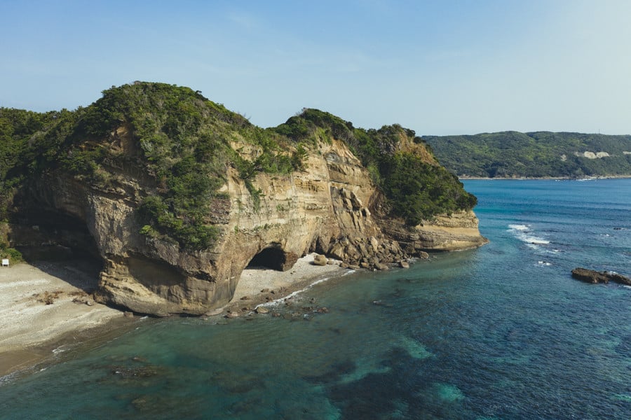 撮影地：犬城海岸