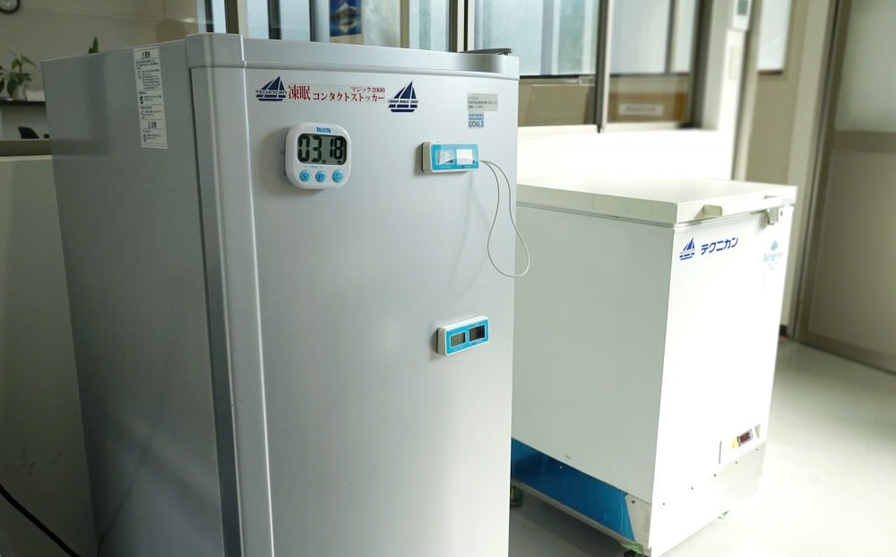 家庭向けに開発された冷凍庫「凍眠マジック」