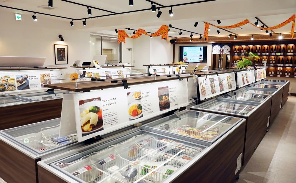 全国から集められた「凍眠」で生まれた冷凍食品の数々