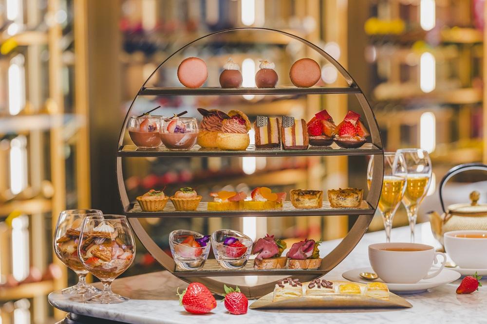 あまおうアフタヌーンティーバレンタインver（イメージ）