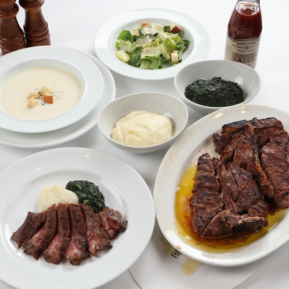 料理（イメージ）※ステーキは2名様分