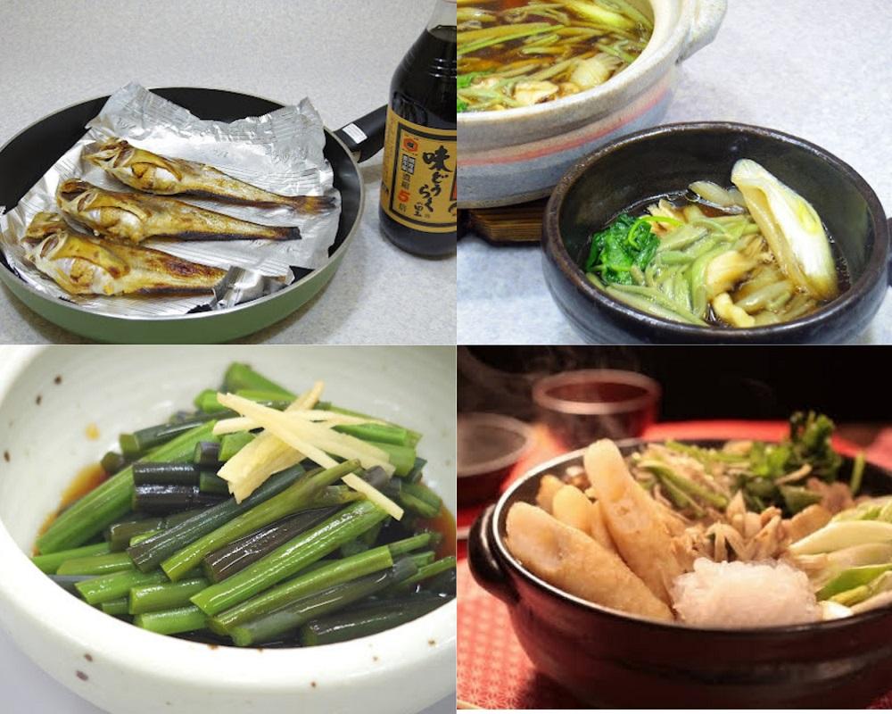 口福レシピに掲載されている、味どうらくの里を使用した秋田の郷土料理