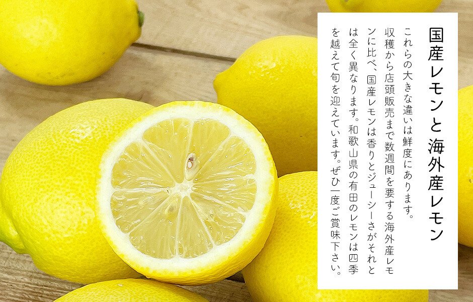 訳あり品 有田産レモン 1キロ - 果物