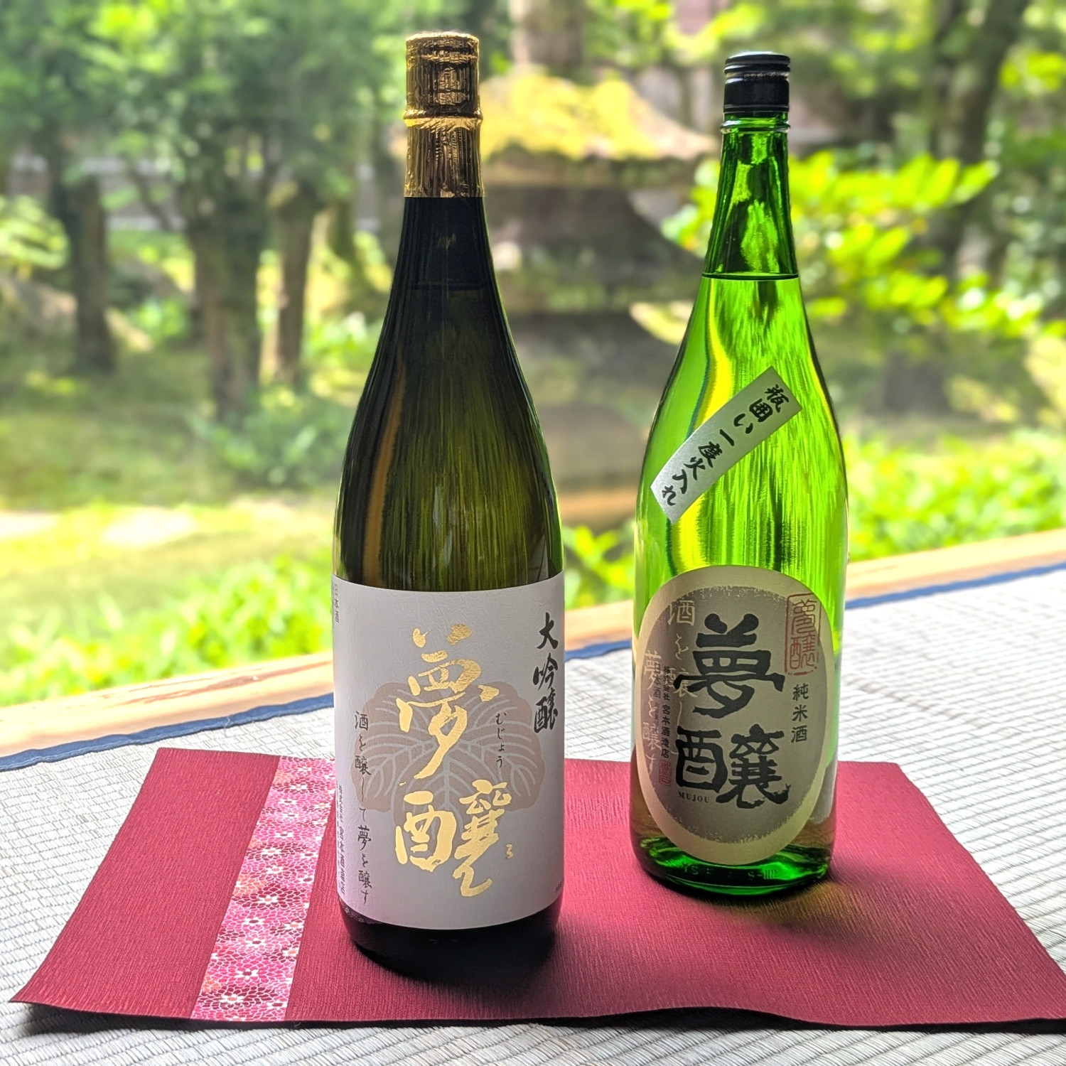 夢醸&nbsp;大吟醸・&nbsp;純米酒（1800ml×各1本）