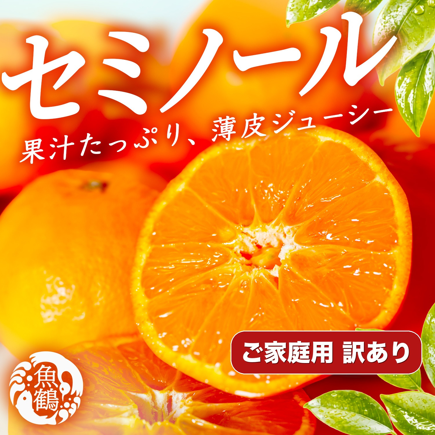 ［先行予約］［ご家庭用訳あり］ジューシー柑橘&nbsp;セミノールオレンジ&nbsp;5kg［UT150］