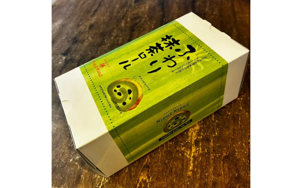 【パティスリー&nbsp;ミュウミュウ】ふわり抹茶ロール&nbsp;1本