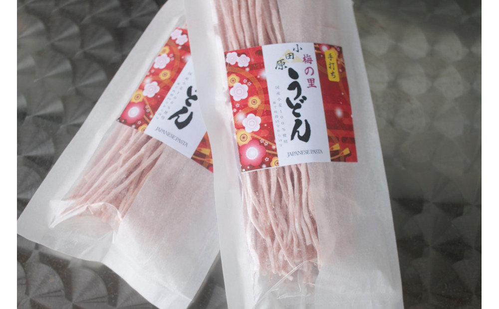 【こだわりの十郎梅使用！】香り豊かな梅うどん&nbsp;(4袋入り）
