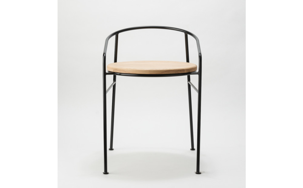 マキヅ家具&nbsp;槙塚鉄工所&nbsp;Round&nbsp;Chair&nbsp;黒