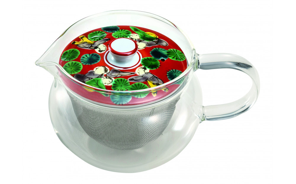 九谷焼&nbsp;九谷和ポットNAGOMI&nbsp;POT・木米