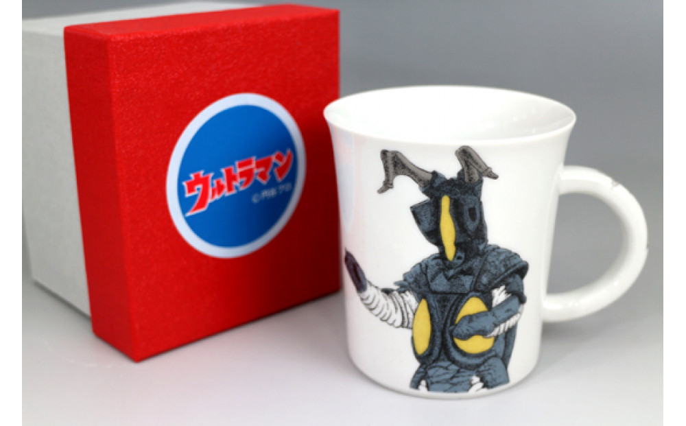 九谷焼　ウルトラマンマグカップ　ゼットン