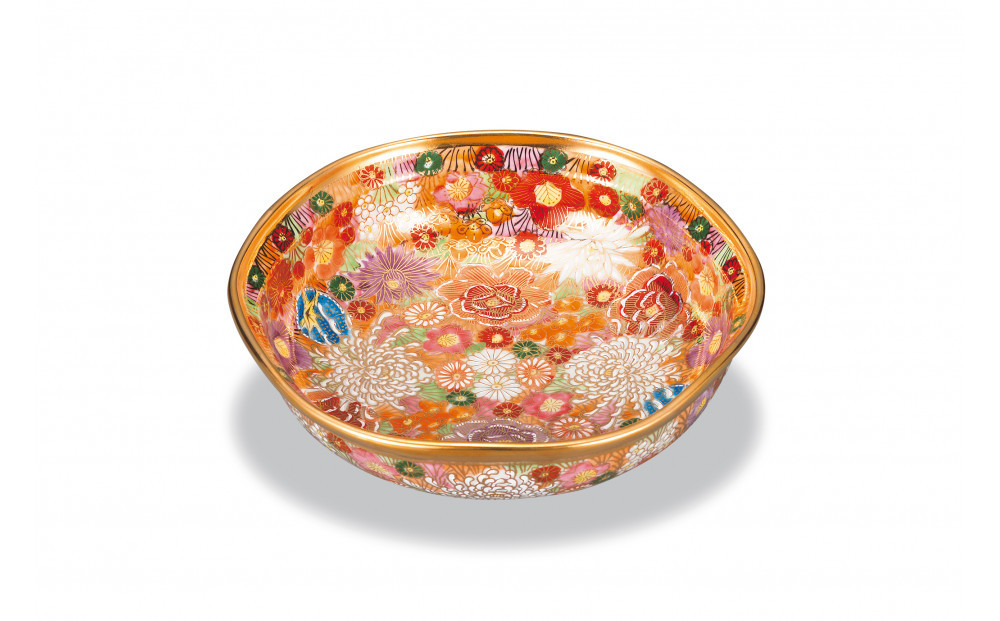 6号鉢　金花詰&nbsp;民芸品&nbsp;工芸品&nbsp;雑貨&nbsp;食器&nbsp;鉢皿&nbsp;小鉢&nbsp;キッチン雑貨&nbsp;キッチン用品
