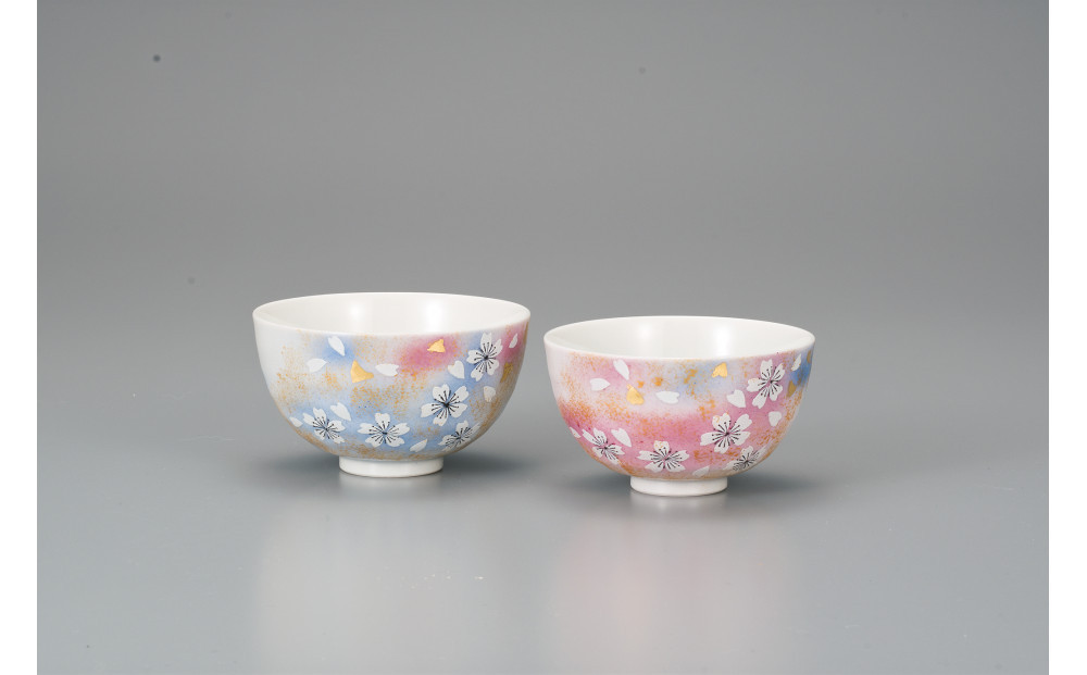 組飯碗　花の舞&nbsp;民芸品&nbsp;工芸品&nbsp;雑貨&nbsp;キッチン雑貨&nbsp;キッチン用品&nbsp;お茶碗&nbsp;茶碗