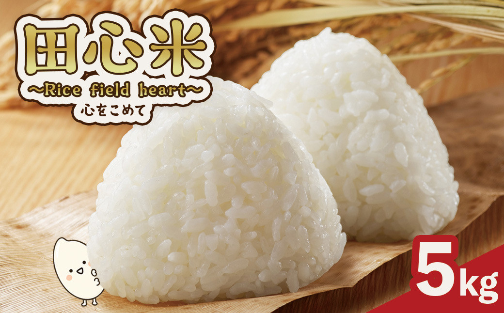 大崎町産「なつほのか」田心米&nbsp;5kg　～Rice&nbsp;field&nbsp;heart　心をこめて～