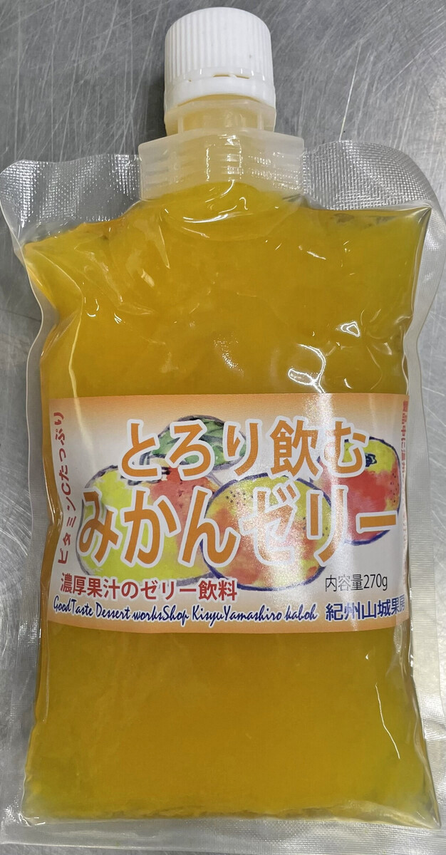 とろり飲むみかんゼリー&nbsp;270g&nbsp;×&nbsp;8個入り