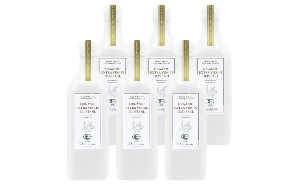 オーガニック　エキストラヴァージンオリーブオイル　500ml　6本セット