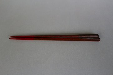 鎌倉彫　箸　先赤漆塗【ポイント交換専用】