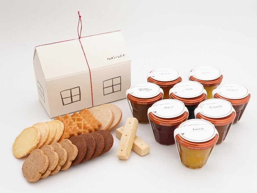Romi-Unie&nbsp;Confiture&nbsp;「ロミ・ユニのおいしいジャムと焼菓子セット」&nbsp;|&nbsp;お菓子&nbsp;手作り&nbsp;ジャム&nbsp;サブレ&nbsp;焼き菓子&nbsp;セット&nbsp;人気&nbsp;おすすめ&nbsp;ギフト&nbsp;プレゼント&nbsp;送料無料&nbsp;神奈川&nbsp;鎌倉【ポイント交換専用】