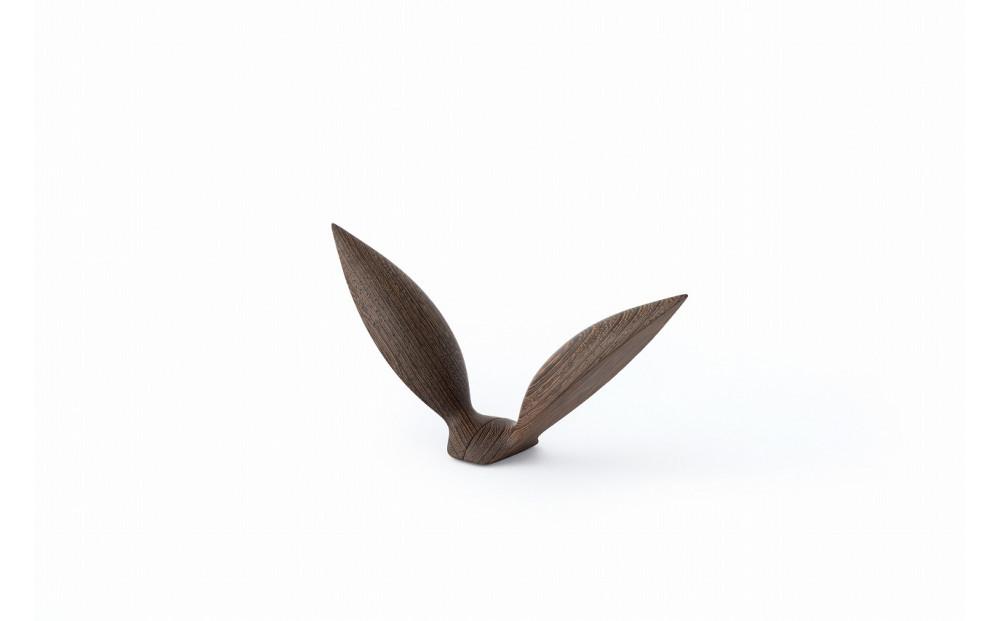 【Tagayasan（タガヤサン）：こげ茶】【銘木再生】幸運を運ぶ木製オブジェliving_bird&nbsp;鴎
