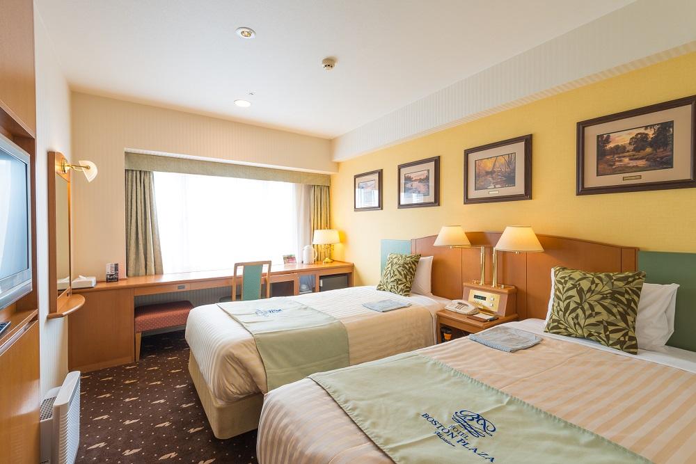 ホテルボストンプラザ草津 ペア宿泊券/スタンダードツイン又はノースウイングダブル [素泊まり]