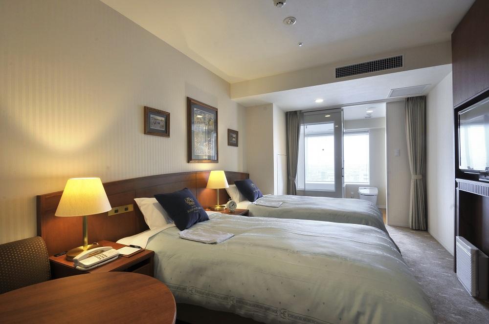 ホテルボストンプラザ草津 ペア宿泊券/ビューバスツイン 又は ビューバスダブル [素泊まり]