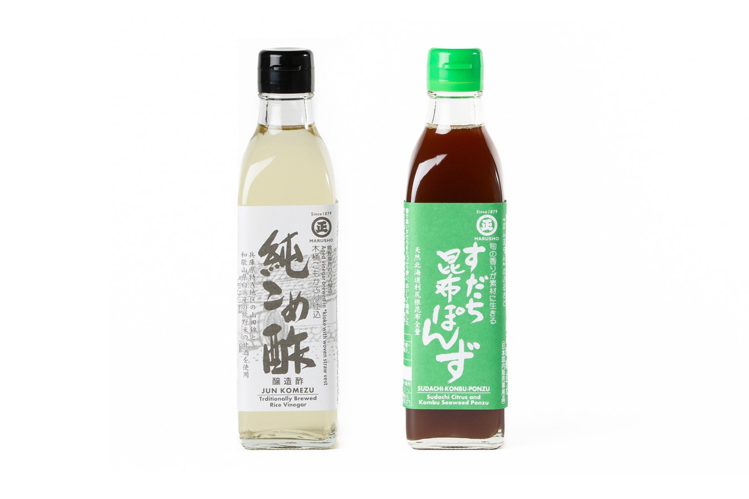純こめ酢・すだち昆布ぽんず&nbsp;2本入セット［SJ15］
