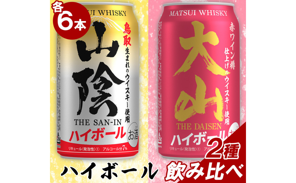 マツイ&nbsp;山陰×大山&nbsp;クラフトハイボール350ml&nbsp;×12本セット