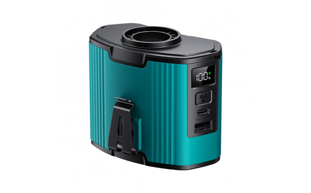 【ブルー】腰掛け扇風機&nbsp;ベルトファン&nbsp;12000mAh/24000mAh大容量&nbsp;2026年新モデル&nbsp;モバイルバッテリー機能&nbsp;首掛け&nbsp;卓上&nbsp;iPhone16/15充電&nbsp;10段階風量&nbsp;ストラップ付&nbsp;コンパクト&nbsp;熱中症対策&nbsp;軽量&nbsp;Type-C充電&nbsp;長時間稼動&nbsp;ハンズフリー&nbsp;屋外作業&nbsp;90日安心保証付【PL保険加入済み製品・安心】