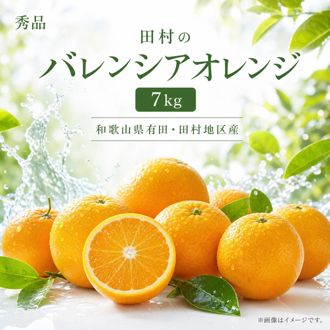 秀品&nbsp;田村のバレンシアオレンジ&nbsp;約7kg