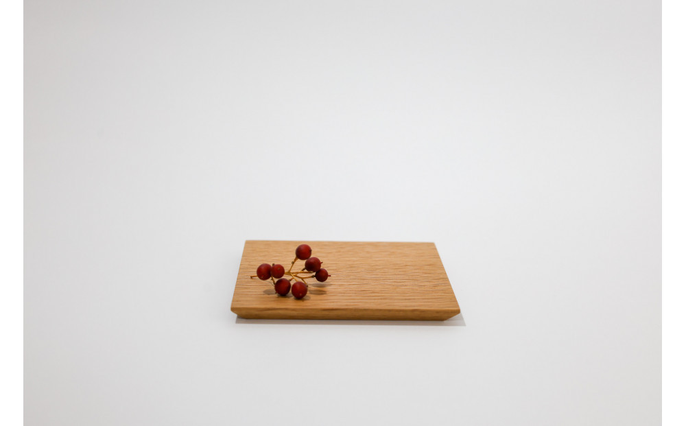 TSUKI-JIRI&nbsp;Petite&nbsp;Plate&nbsp;オーク&nbsp;8×100×100mm