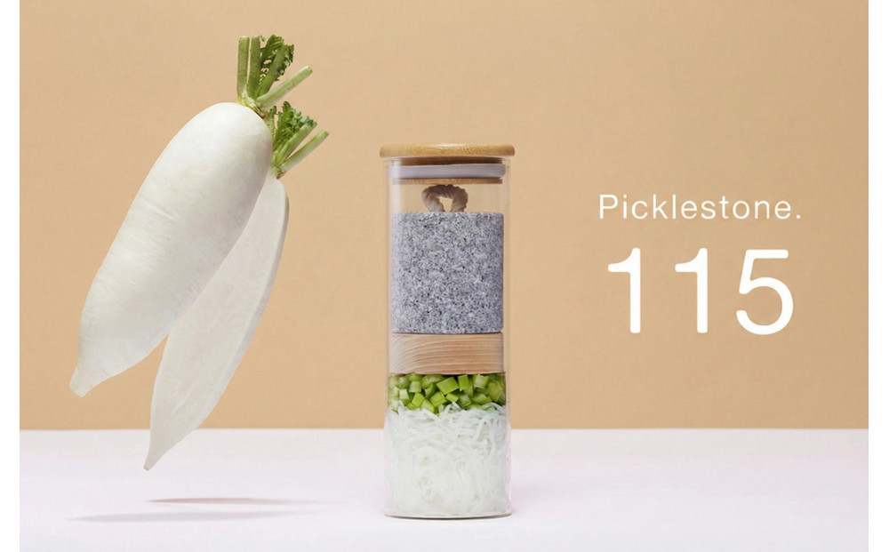 庵治石の漬物ポット&nbsp;Picklestone115