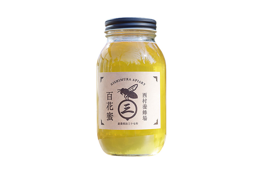 西村養蜂場&nbsp;百花ハチミツ&nbsp;1200g