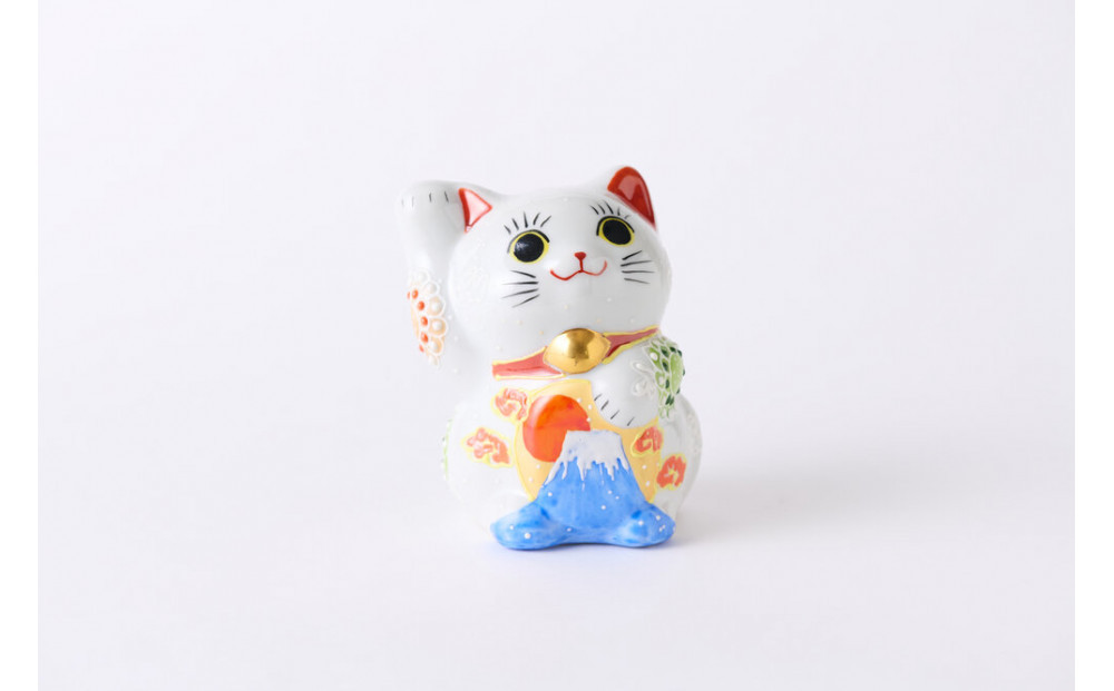 3.5号笑招き猫　富士