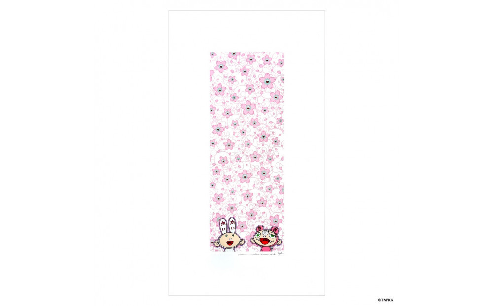 【ふるさと納税特別仕様】版画「カイカイキキ&nbsp;桜咲く&nbsp;」シリアルNo.入り限定カード付き&nbsp;[&nbsp;村上隆&nbsp;カイカイキキ&nbsp;版画&nbsp;カード&nbsp;アーティスト&nbsp;アート&nbsp;コレクション&nbsp;人気&nbsp;おすすめ&nbsp;現代美術&nbsp;おしゃれ&nbsp;かわいい&nbsp;送料無料&nbsp;ふるさと納税&nbsp;]
