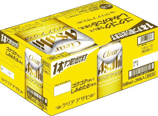 アサヒビール クリアアサヒ Clear asahi 第3のビール 500ml 24本 入り