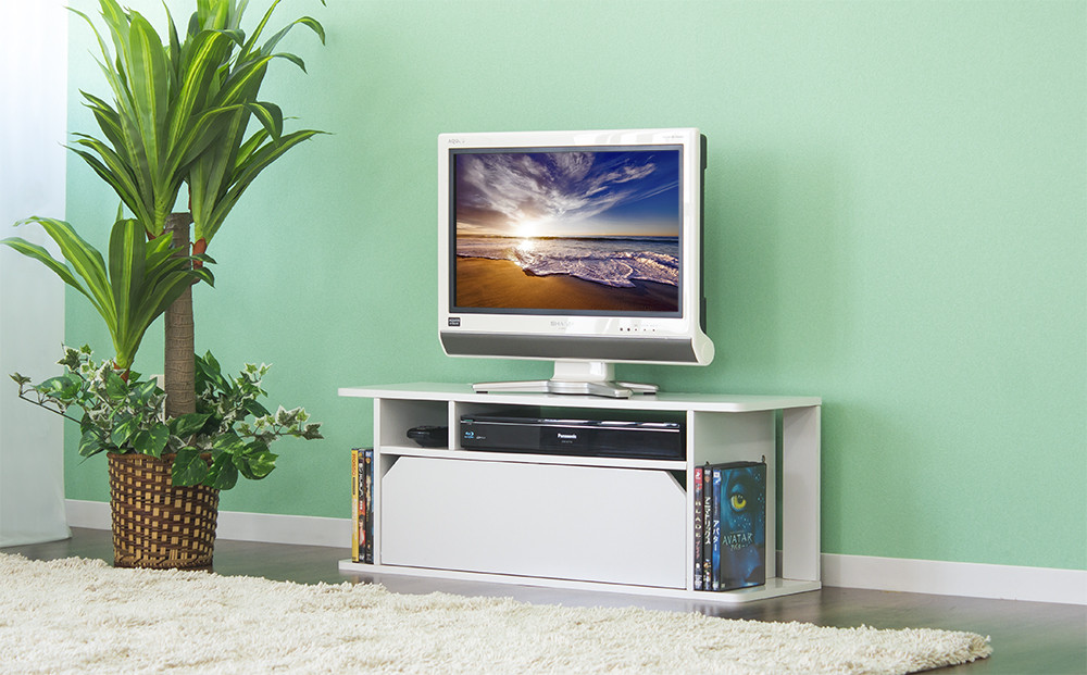 テレビ台 80 ホワイト aku100555601