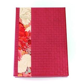 柿渋塗&nbsp;四つ目箱&nbsp;A4サイズ&nbsp;赤布付【TN101】