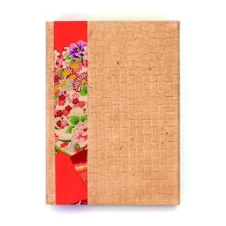 柿渋塗&nbsp;四つ目箱&nbsp;便せんサイズ&nbsp;柿渋布付【TN83】