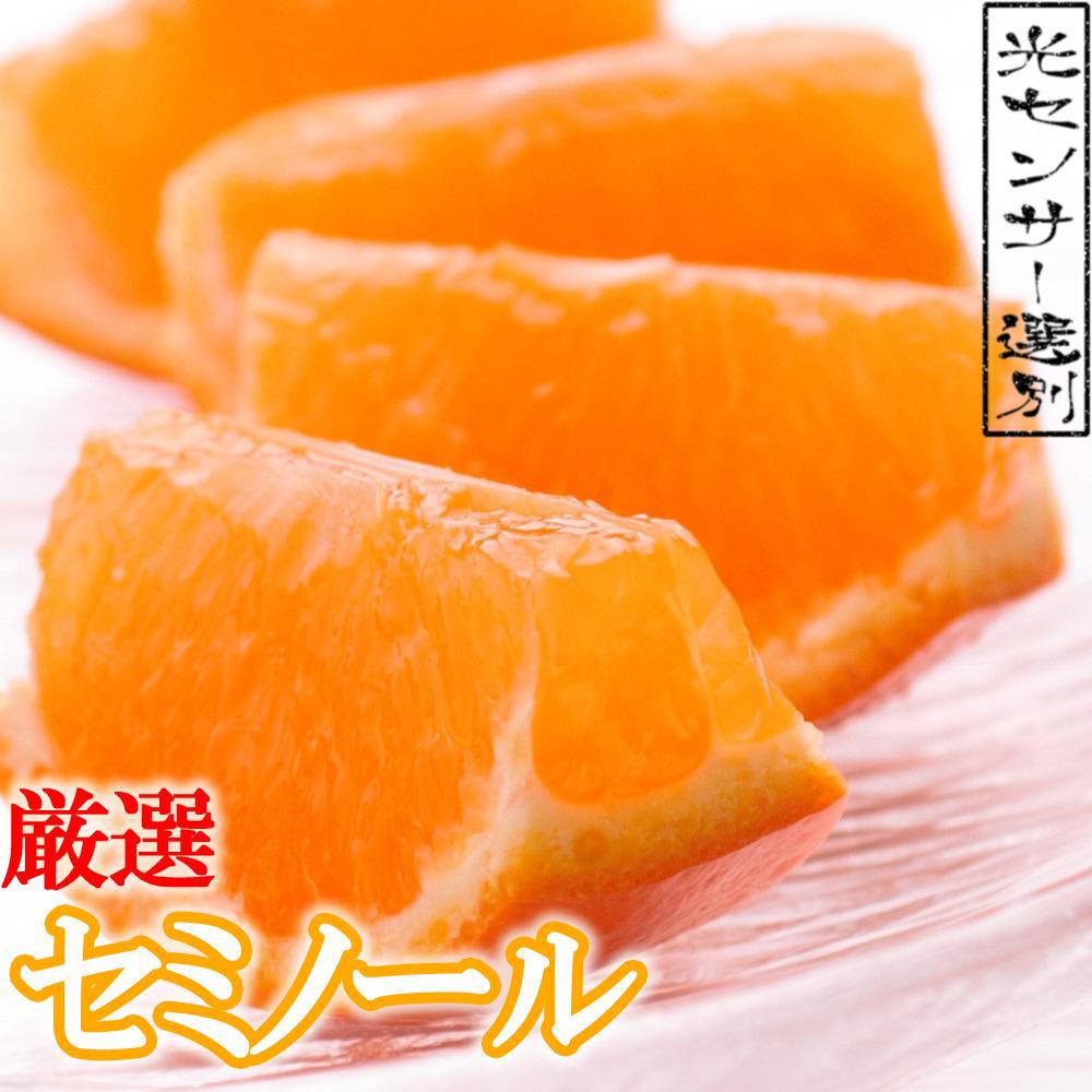 ＜4月より発送＞厳選 セミノールオレンジ2.5kg+75g（傷み補償分）【有田の春みかん】【有田産】【光センサー食べ頃出荷】