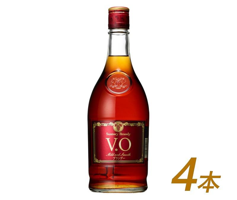 サントリー ブランデー V.O 640ml×4本 | ギフト プレゼント お酒 酒