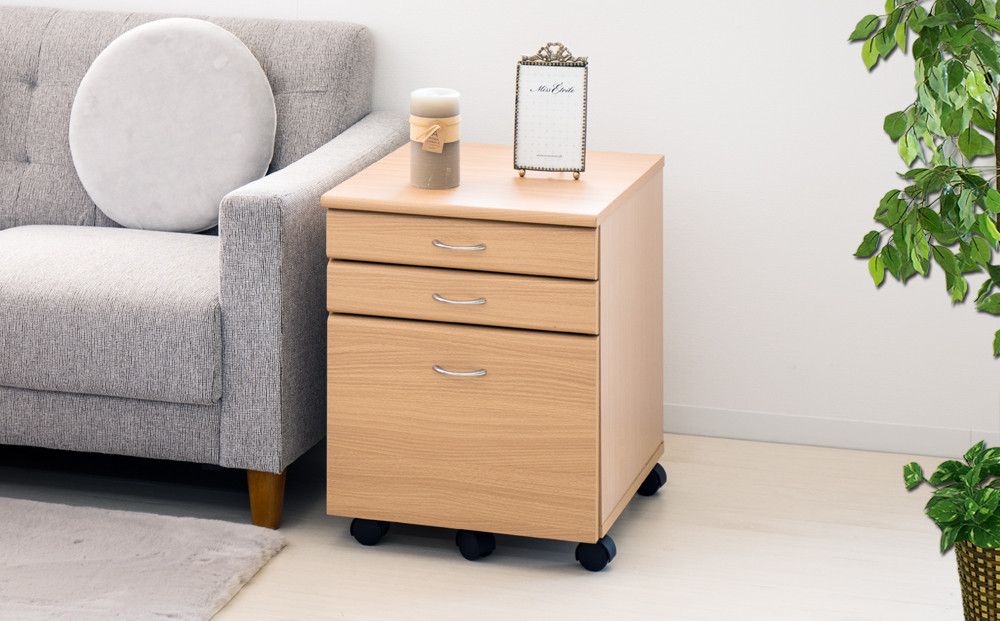 システムデスク１２０チェスト単品&nbsp;ナチュラル&nbsp;SB99185994669989901