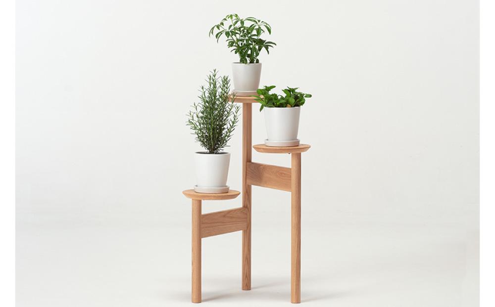 旭川家具 コサイン プラント スタンド 【 旭川家具 北海道 旭川市 木製