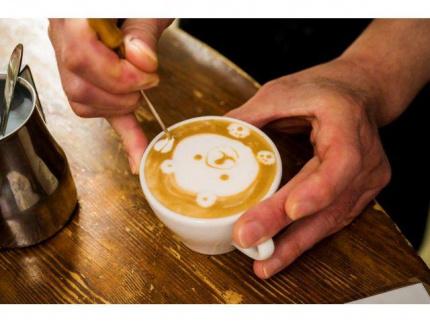 カフェラテ アート 体験  + 石窯ピザ 1枚付き １名様分
